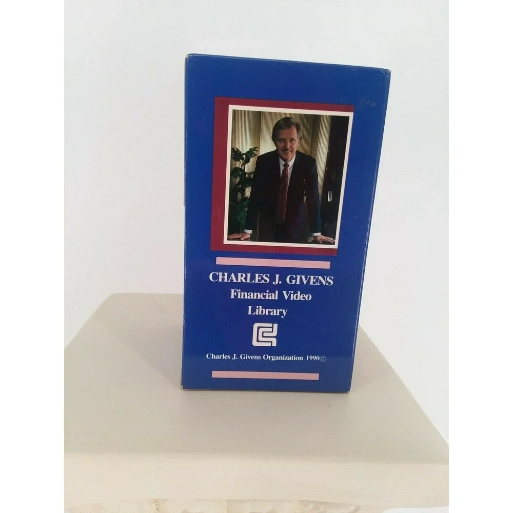 Charles Givens  Financial  Video Library  4 Pack VHS 1990
